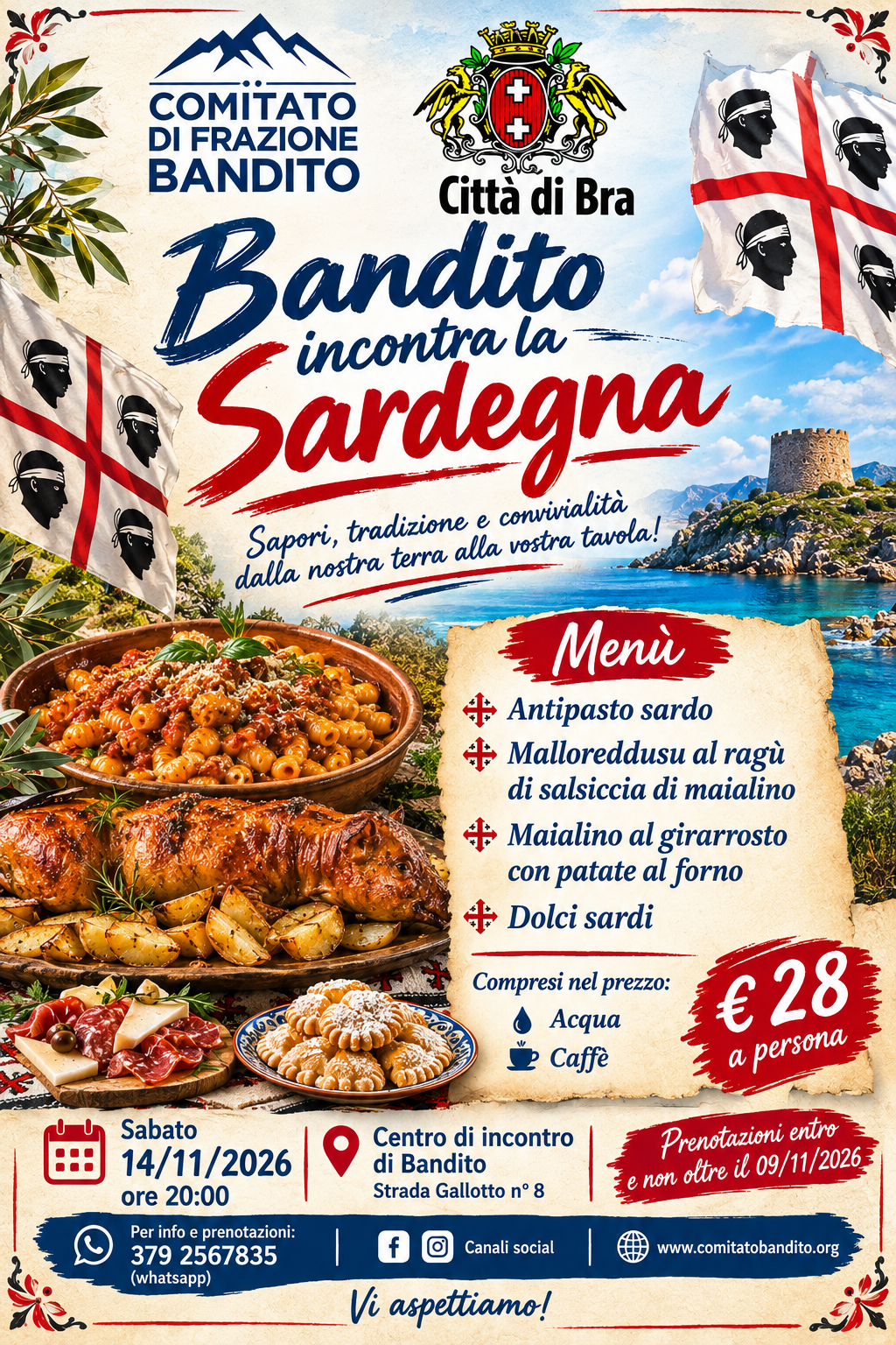 Locandina Bandito incontra la Sardegna